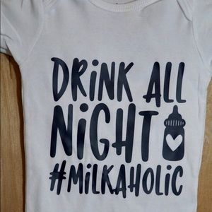 Handmade Baby onesies and toddler tops